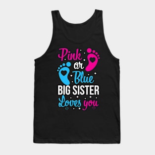 Gender reveal sister Tank Top